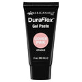 Americanails DuraFlex Gel Paste - Polygel Nail Paste for Nail Overlay and Nail Extension, Odor Free Poly Gel Nail Paste - Nail Strengthener for Durable and Lightweight Nails - 2oz Tube - Cover Pink