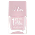 Nails Inc It's Topless Gel-Like Nail Polish, 4-in-1 Base Coat, Treatment, Color & Top Coat, Long Lasting, Strong, Chip Free Nails, Glossy Salon Quality Manicure, Air Dry Polish, Florence, 0.47 Fl Oz