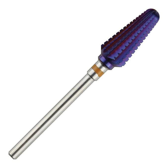 C&I Tapered Tornado & Olive Tornado Nail Drill, E File for Manicure Drill Machine, Professional Nail File to Quick Remove Nail Gels (2XC, Tapered)