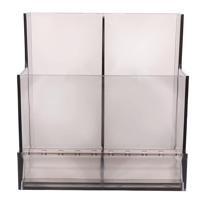 Uonlytech 1pc Manicure Tool Box Polisher Organizer Nail Art Display Rack for Home Salon Use Lightweight Stable Design for Easy Storage and Access to Nail Drill Bits