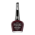 MASGLO Gel Evolution – Nail Polish No UV/LED Lamp Needed, Fast-Drying, 12-Day Wear, 14-Free Formula, High-Gloss Finish, vegan (0.5 oz)