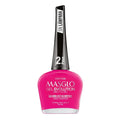 MASGLO GEL EVOLUTION Nail Polish Gel Effect, No UV/Led Lamp Required, Duration up to 12 day, 1 peice color Gel sin necesidad de lampara UV/Led, hasta 12 dias de duracion (CAMPEONA)