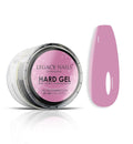 Legacy Nails Hard Builder Gel - Sculpt And Build Nail Extensions - Improve Damaged or Weak Nails - Lightweight, Strong and Long-wear - (Rose)