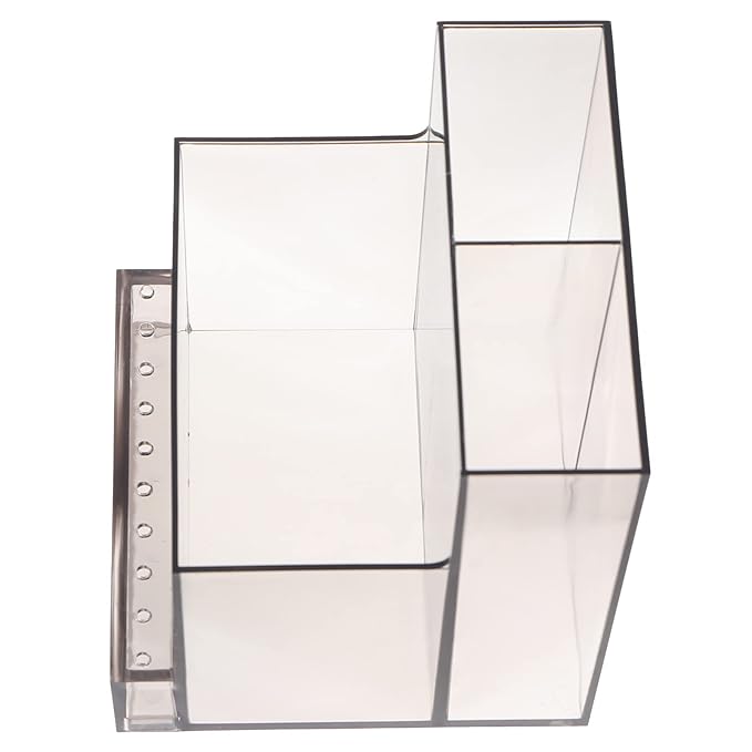 2pcs Nail Art Polisher Holder Manicure Grinding Rack Storage for Nail Drill Bits Easy to Clean Display Box Design