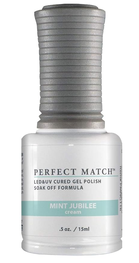 LeChat Perfect Match Gel Polish, Mint Jubilee, 0.5 Fl Oz (PMS116)