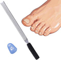 Toe Nail Files for Thick Nails,Stainless Steel 4 Sides 7 inch Length,Nail Files for Men Seniors & Dogs