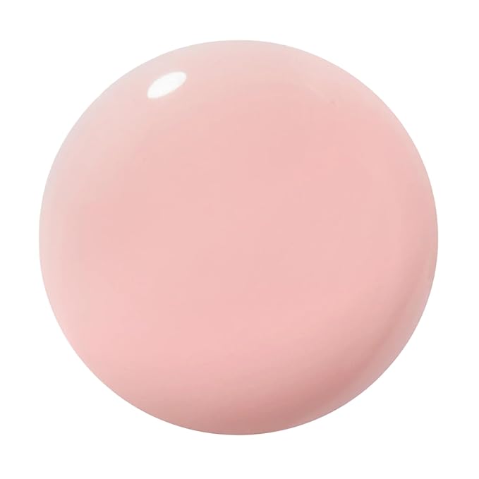 Dazzle Dry Nail Lacquer (Step 3) - Ready. Set. Pose. - A semi-sheer carnation pink. Semi-sheer cream. (0.5 fl oz)