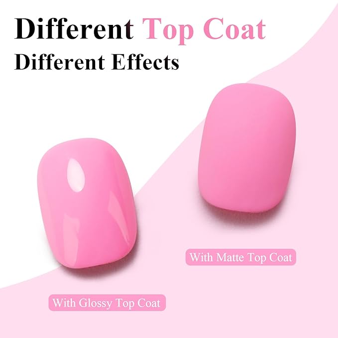 Imtiti 10ml Light Pink Gel Nail Polish Long Lasting Soak Off UV Led Baby Pink Gel Polish Salon DIY at Home Gift for Women 1Pcs
