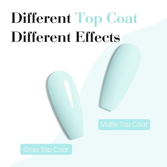CANNI Mint Green Gel Nail Polish, 1Pcs Light Pastel Green Gel Polish Lime Mint Color Soak Off U V Nail Manicure Salon DIY at Home