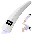 SAVILAND UV Nail Lamp for Gel Nail: 10s Fast Flash Cure Lamp Handheld U V Light 2 Lighting Modes Travel Mini Gel Light Rechargeable Cordless Portable LED Lamp for DIY Manicure Home