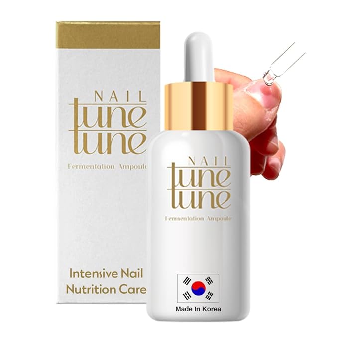 Fermentation Ampoule | Vegan Nail & Cuticle Serum | Moisturizing Nail Treatment | Herbal Fermented Ingredients | Intensive Repair Care | Natural Nail Strengthener | Korean Beauty | 15ml