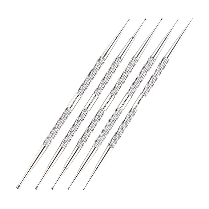 Beaupretty 15pcs Dual- Nail Art Pens Manicure Accessories for Creative Nail Designs and Artistry