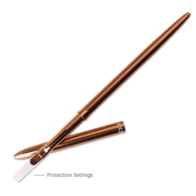 SILPECWEE 1Pc Kolinsky Acrylic Nail Art Brush UV Gel Builder Nail Painting Pen Salon DIY Manicure Accessories