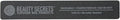 Beauty Secrets 100/180 Rectangular Black Cushion Nail File Black