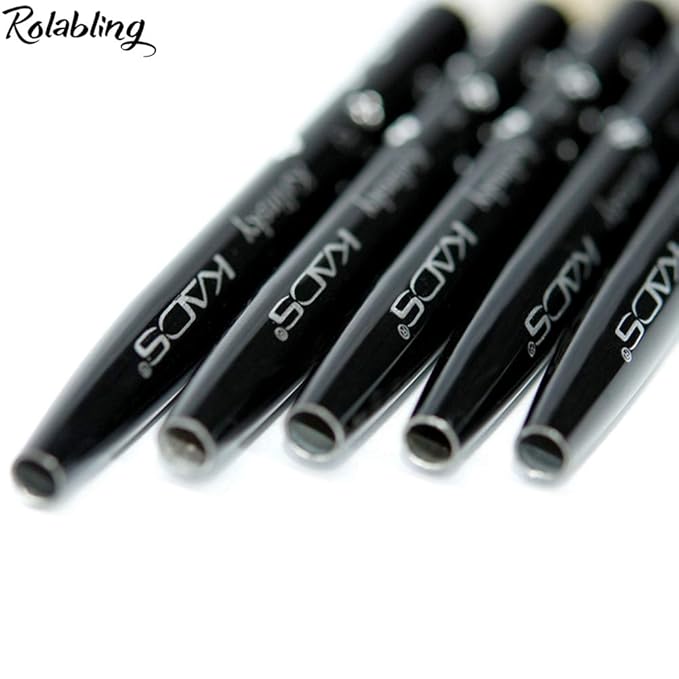 Nail Brush Kolinsky Sable Acrylic Nail Art Brushes UV Gel Nail Painting Pen Brushes Set 5 pcs (1set)