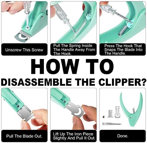 Nail Tip Clipper Edge Cutter False Trimmer Adjustable Stainless Artificial Acrylic Fake Manicure Pedicure Stainless Steel Nail Trimmer Sharp Stainless Steel Blade Clip Tool Nail Design DIY Use Green