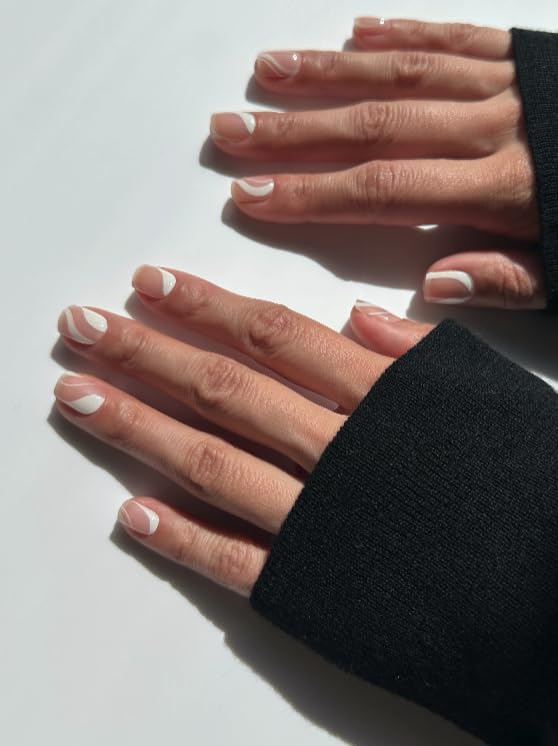 Semi Cured Gel Nail Strips (Between the Lines)