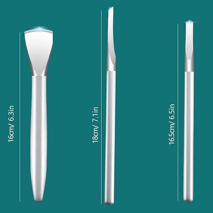 Ingrown Toenail Removal Kit, Pedicure Tools Kit Professional Knife Set Stainless Steel Ingrown Toenail Tool Foot Care Tools Nail Cuticle Remover (5 Pcs Set)