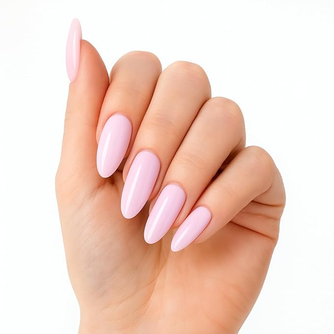 PINKMASK Easy Gel 2oz 60g-Light Pink, Professional Builder Enhancement Gel-Quick Nail Extension for Beginner DIY, Nail Strengthener-Long Lasting-Salon Quality-Thickening Solution