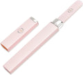 Malva Belle Best Crystal Glass Nail File for Women - File & Travel Case Set - Heavy Duty for Natural Nails, Gel - Professional Nail Shaper – Nail Care Essentials - Pastel Pink 2mm