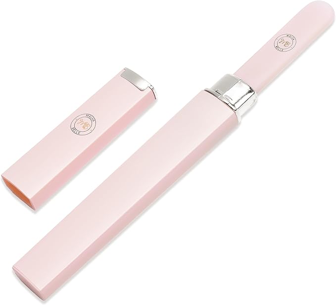 Malva Belle Best Crystal Glass Nail File for Women - File & Travel Case Set - Heavy Duty for Natural Nails, Gel - Professional Nail Shaper – Nail Care Essentials - Pastel Pink 2mm
