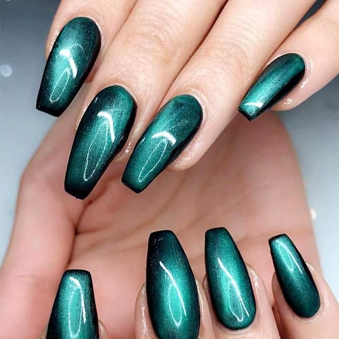 Ideal Swan Magnet Nail Art Polish Tool Set, Cat Eye Gel Polish 3d Gel Nails Cat Eye Plastic Tool, Magnetic Cat Eye for Salon Studio Home Manicure (15 Piece Set)