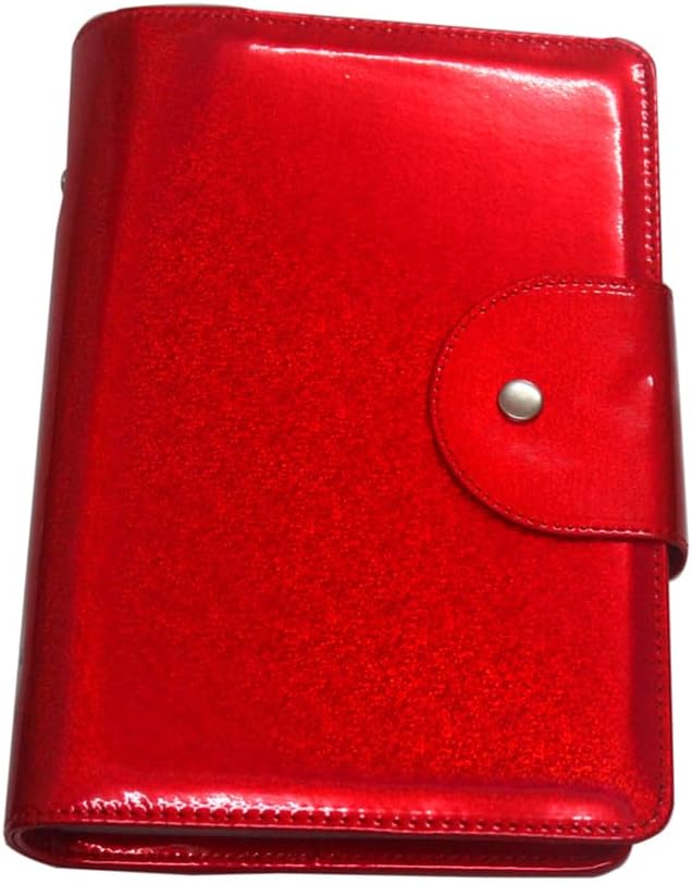 Finger Angel 60 Slots Red Color Nail Plates Holder Case Stamping Templates Organizer Retangel Nail Printing Molds Collection Manicure Tool Accessorie-6x12Cm Template Case