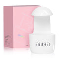 AILLSA Mini UV Light for Gel Nails LED Nail Lamp Flash Cure Lamp Handheld Portable Nail Dryer Single Finger Nail UV Light Rechargeable