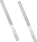 Diamond Dust Nail File - Stainless Steel Nail Dresser Nail Buffering Files - 9 Inch (5inch- 130-4)