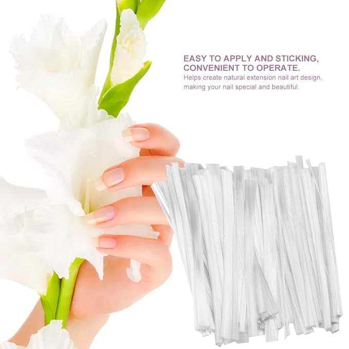 Safe Fiberglass Nail, Easy To Apply No Itch Fiberglass Nail Wrap Kit, for Professional Nail Specialist