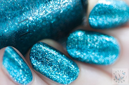 ILNP Time In A Bottle - Vivid Blue Holographic Nail Polish