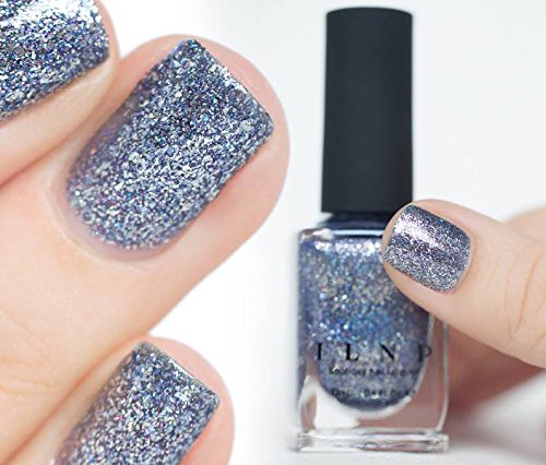 ILNP Bulletproof Symphony - Medium Periwinkle Metallic Holographic Nail Polish