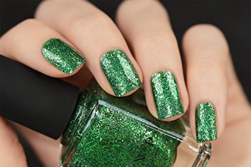 ILNP Lucky One - Pine Green Holographic Nail Polish