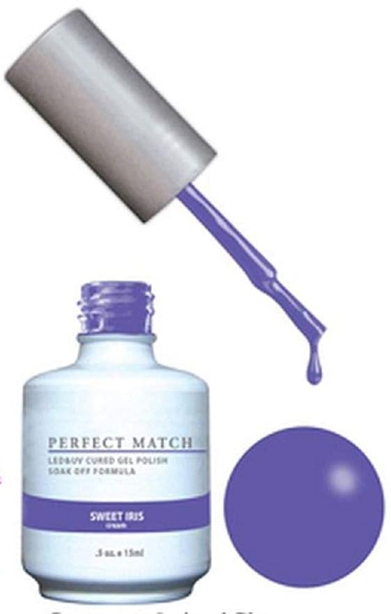 LeChat Perfect Match Gel Polish, Sweet Iris, 0.5 Fl Oz (PMS148)