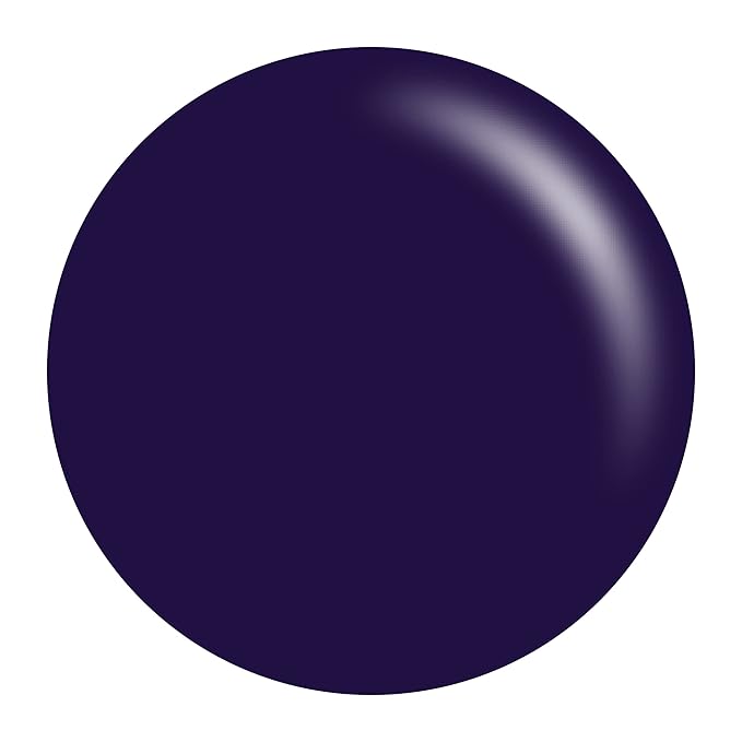 DND DC Gel Polish Set, Purple Collection, UV/LED Gel Polish and Air Dry Nail Lacquer, Matching Chip-Free Polish Duo, 001 Inky Point, 0.5 Fl Oz