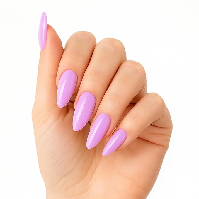 PINK MASK Easy Gel 2oz 60g-Lavender, Professional Builder Enhancement Gel-Quick Nail Extension for Beginner DIY, Nail Strengthener-Long Lasting-Salon Quality-Thickening Solution