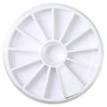 Nail Art Rhinestones Fake Pearl Gems Jewelry Decorations Manicure Wheel (5 Wheels, Empty Wheel)