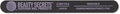 Beauty Secrets Black 4Way Nail File