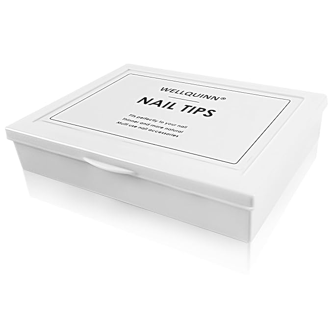 Duck Nail Tips 240pcs Extra Thick Short Duck Feet Nails Moon Cut, 12 Sizes Full Cover Clear Y2K Press on Acrylic False Nails, French Soft Gel Fake Nail Extension for Nail Salon and Home DIY