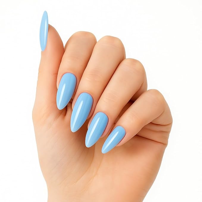 PINK MASK Easy Gel 2oz 60g- Soft Blue, Professional Builder Enhancement Gel-Quick Nail Extension for Beginner DIY, Nail Strengthener-Long Lasting-Salon Quality-Thickening Solution