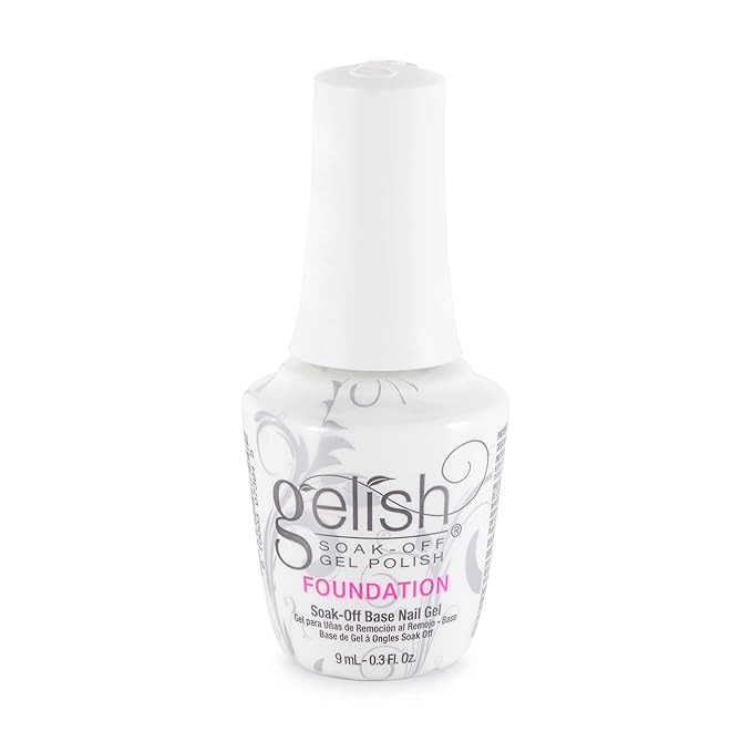 Gelish Mini Terrific Trio Collection 9 mL Soak Off Gel Nail Polish Kit with pH Bond, Foundation Base, and Top It Off