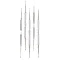 Beaupretty 5pcs Nail Dotting 2 way dotting pen nail dotting tool dotting tools set Pen Ball Embossing