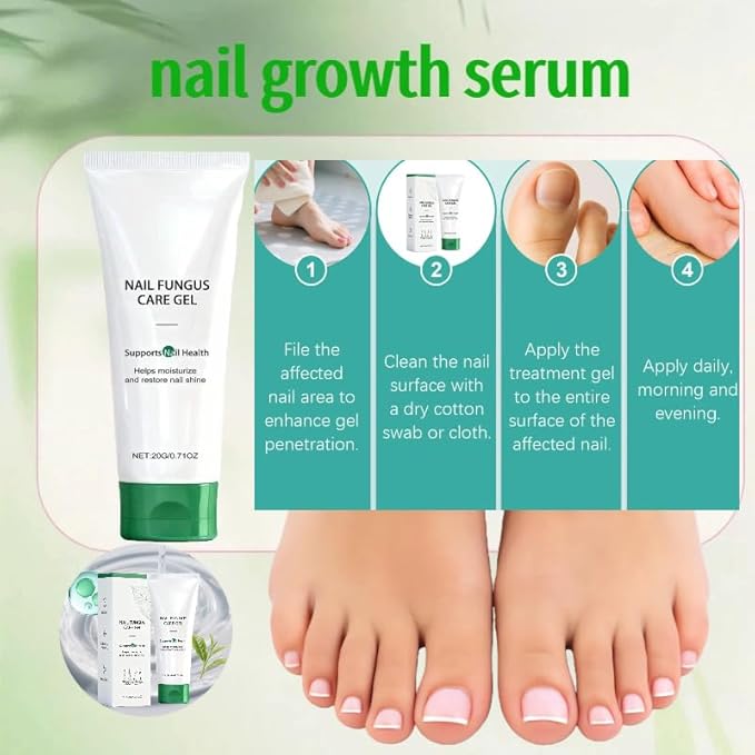 2PCS Nail Repair Gel. Toe Nail Fungus Treatments Multi Purpose Nail Repair Oil Essence