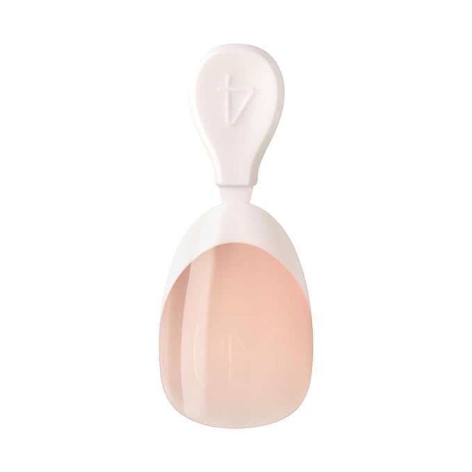 KISS Salon X-tend, Press-On Nails, Nail glue included, 'Nonsense', Light White, Short Size, Almond Shape, Includes 30 Nails, 5Ml Led Soft Gel Adhesive, 1 Manicure Stick, 1 New Mini File, New Prep Pad