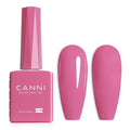 CANNI Red Pink Gel Nail Polish, 1Pcs Red Gel Polish Baby Pink Color Nail Polish High Gloss Soak Off U V Nail Manicure Salon DIY