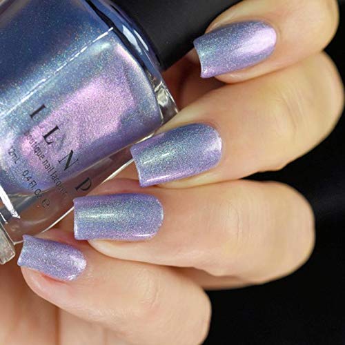 ILNP On Repeat - Icy Blue Holographic Shimmer Nail Polish