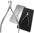 IVON Salon-Quality Cuticle Trimmer, Premium Stainless Steel Cuticle Cutter for Tiny Areas, Professional Manicure Nail Care Tool