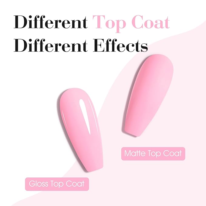 CANNI Baby Pink Gel Nail Polish, 1Pcs Nude Pink Gel Polish Light Nude Color Soak Off U V Nail Manicure Salon DIY at Home