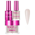 WAVEGEL Soak-Off Gel, Nail Lacquer & Acrylic/Dip Powder Matching Set - Princess Collection - #006 Natural Oatmeal
