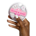 Olive & June Instant Mani Press-On Nails (Glue) | 42 Fake Nails, 21 Sizes | Non-Toxic, Long-Lasting Recycled Materials Realistic Look | Spring Flowers & Patterns | Short, Round |Daisy Chain